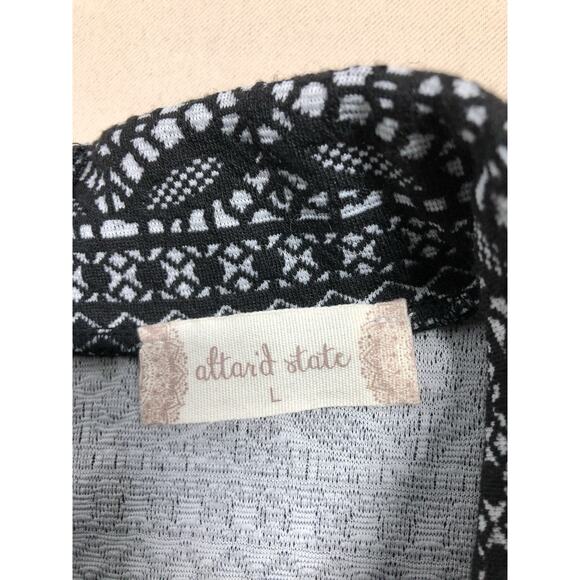 Altard State Woman Dress LG Cowl Neck Sleeveless A-Line Boho Academia Fairy Core - Picture 5 of 8